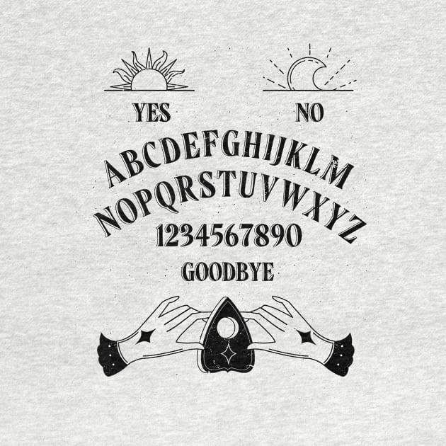 Ouija Board by elaissiiliass